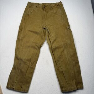 Vintage Damani Dada Jeans Mens 40 Brown Carpenter Workwear Baggy Y2K 2000s